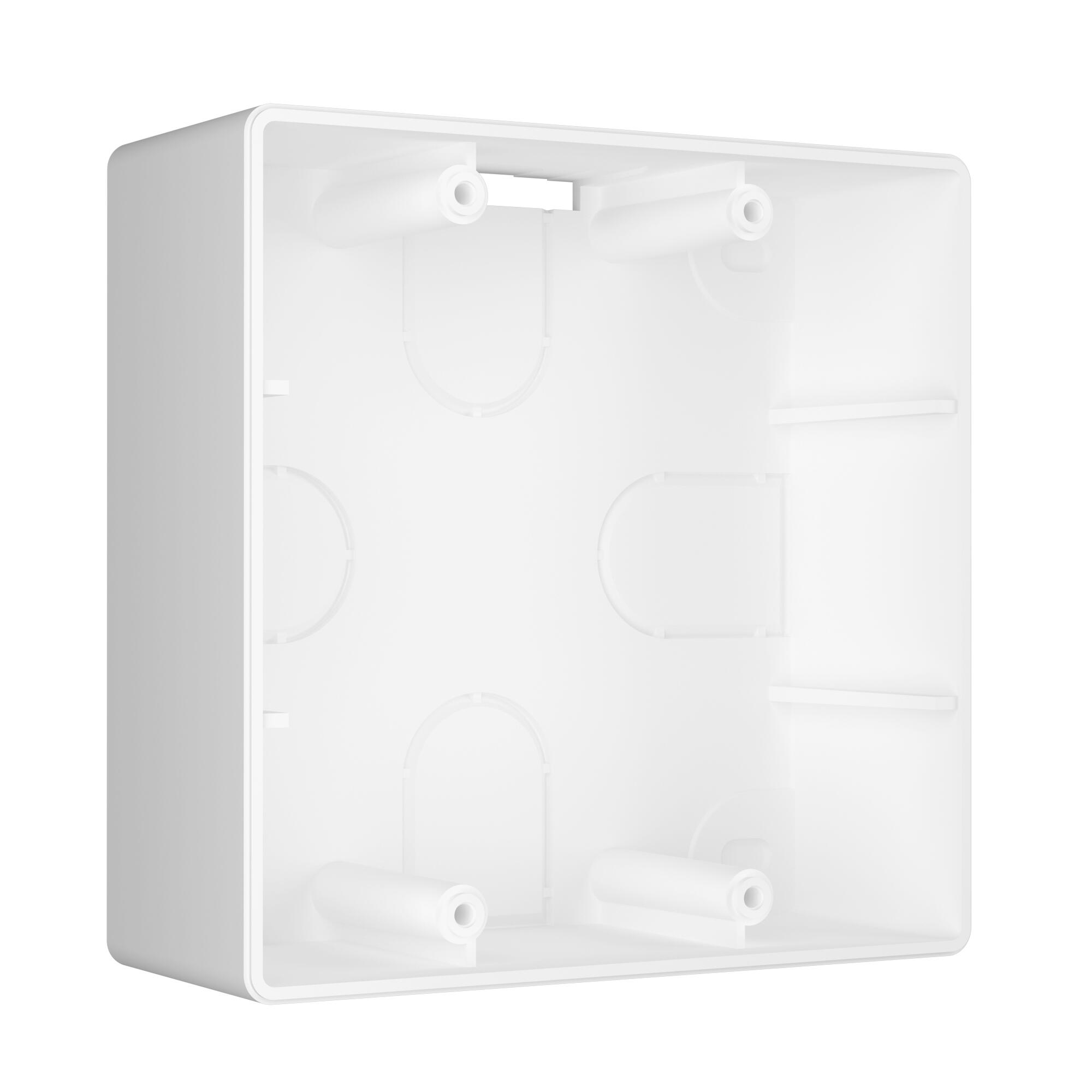 Коробка накладного монтажа для силовой розетки (белый) W1199201 W1199201