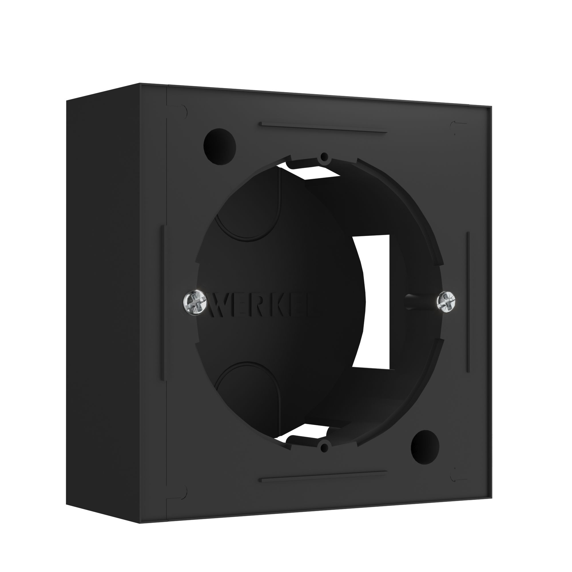 Коробка для накладного монтажа (черный) W8000008 W8000008