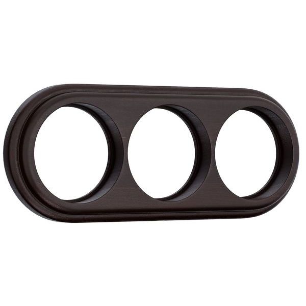 Рамка на 3 поста (венге) W0035226