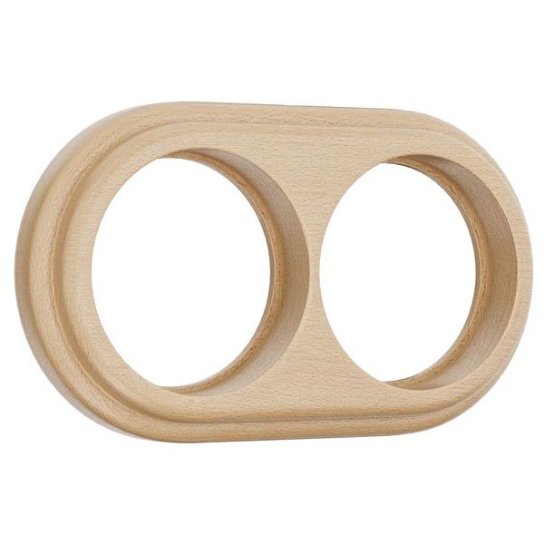 Рамка на 2 поста (светлый бук) W0025224