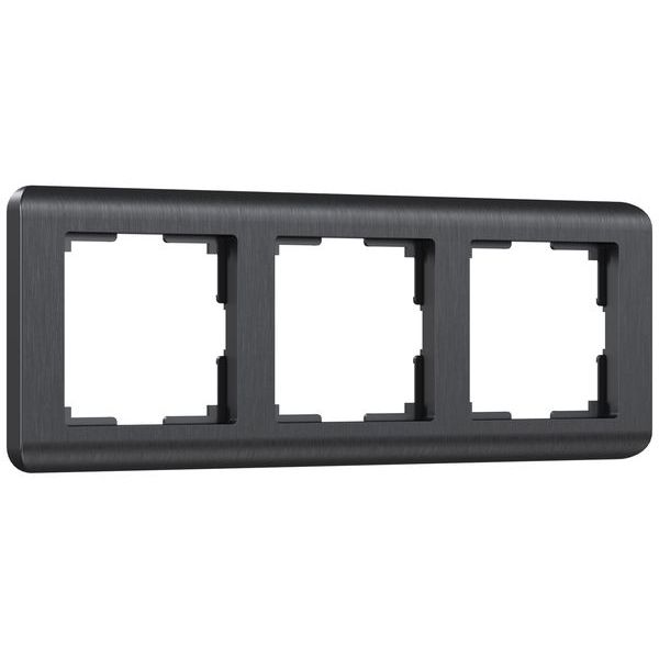Рамка на 3 поста (графит) W0032104