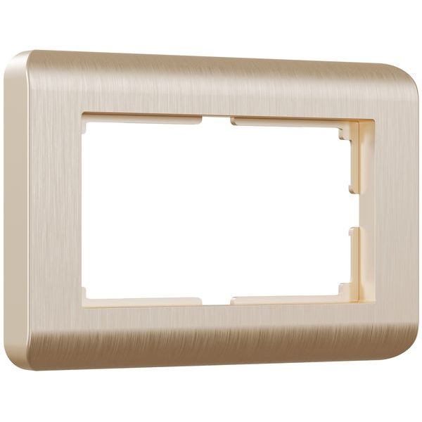 Рамка для двойной розетки (шампань) W0082111