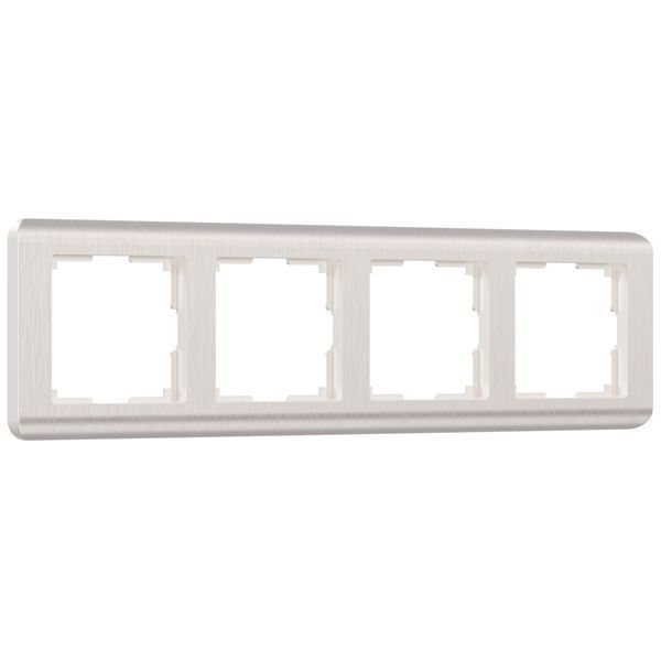 Рамка на 4 поста (перламутровый) W0042113