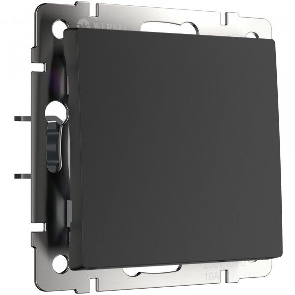 Кнопка звонка (черный матовый) W1114508