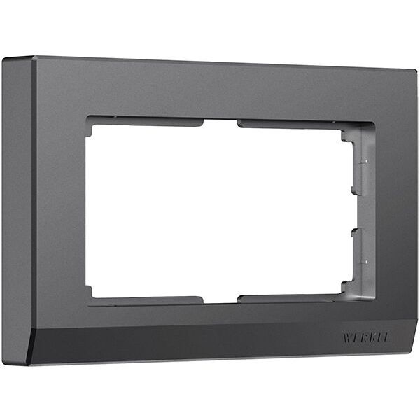 Рамка из пластика для двойной розетки Stark слоновая кость